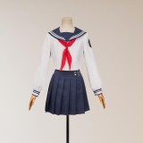 Final Fantasy VII Tifa Seventh High School Uniform JK Party Cosplay Costume Halloween Carnival Outfit