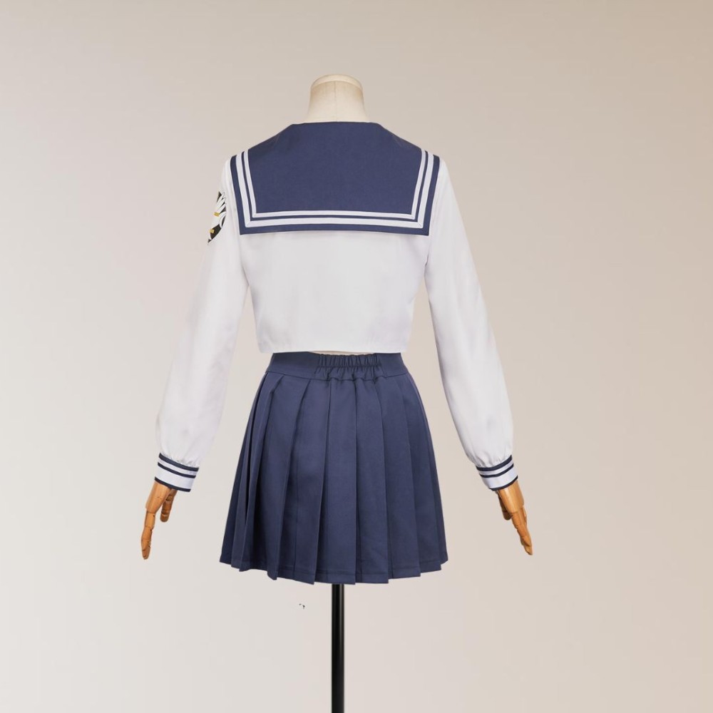 Final Fantasy VII Tifa Seventh High School Uniform JK Party Cosplay Costume Halloween Carnival Outfit