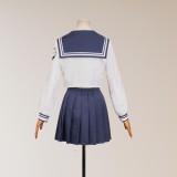 Final Fantasy VII Tifa Seventh High School Uniform JK Party Cosplay Costume Halloween Carnival Outfit