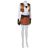 Final Fantasy VII Tifa Lockhart Denim Suit Cosplay Costume Halloween Carnival Outfit