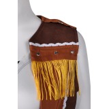 Final Fantasy VII Tifa Lockhart Denim Suit Cosplay Costume Halloween Carnival Outfit