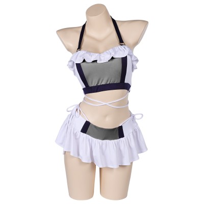 Final Fantasy VII Tifa Lockhart 2 Pics Set Swimsuit Suit Cosplay Costume Halloween Carnival Outfit
