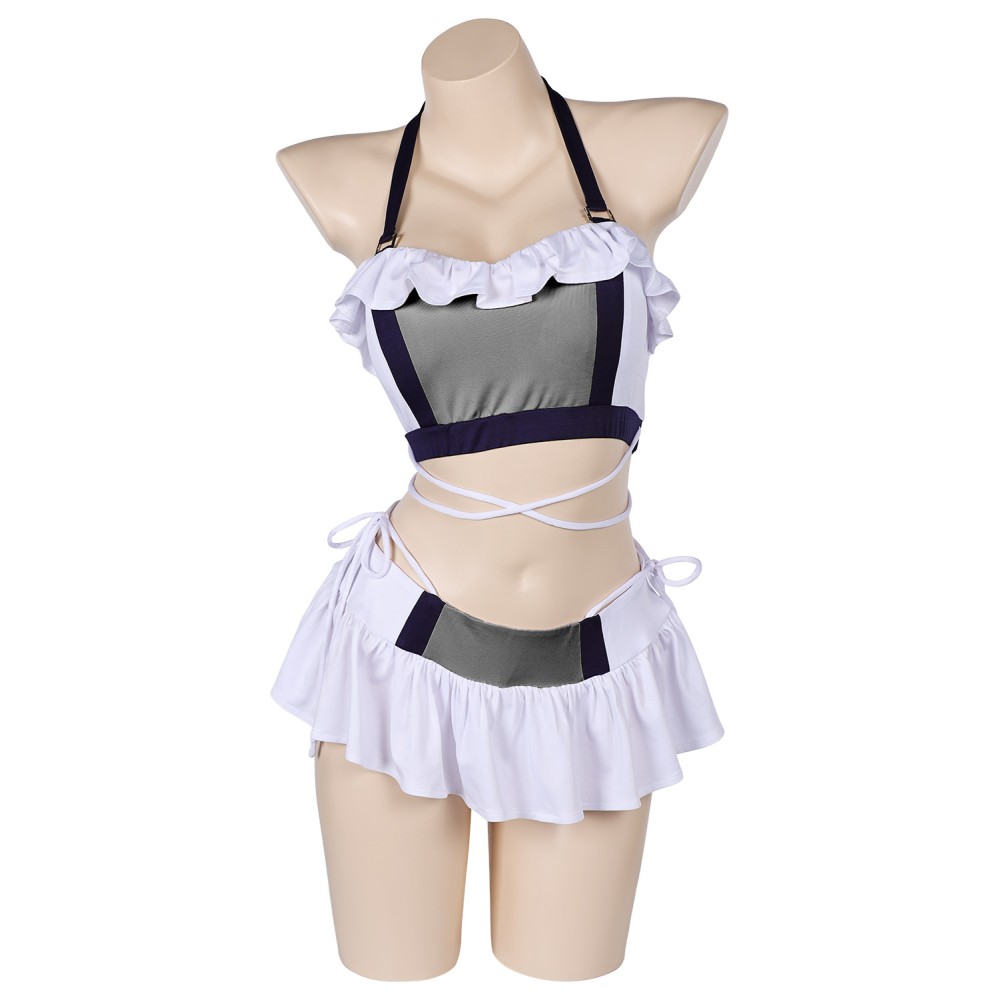 Final Fantasy VII Tifa Lockhart 2 Pics Set Swimsuit Suit Cosplay Costume Halloween Carnival Outfit