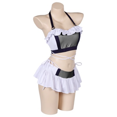 Final Fantasy VII Tifa Lockhart 2 Pics Set Swimsuit Suit Cosplay Costume Halloween Carnival Outfit