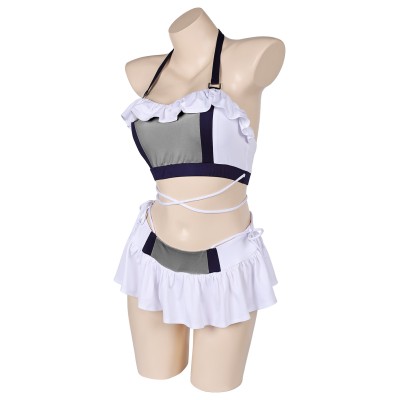 Final Fantasy VII Tifa Lockhart 2 Pics Set Swimsuit Suit Cosplay Costume Halloween Carnival Outfit