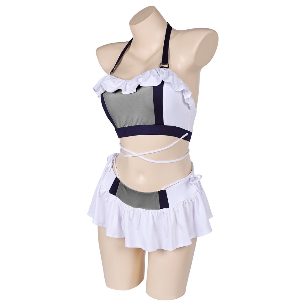 Final Fantasy VII Tifa Lockhart 2 Pics Set Swimsuit Suit Cosplay Costume Halloween Carnival Outfit