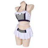 Final Fantasy VII Tifa Lockhart 2 Pics Set Swimsuit Suit Cosplay Costume Halloween Carnival Outfit