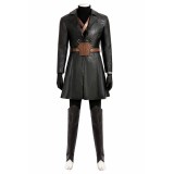 Final Fantasy VII Sephiroth Black Top Pants Full Set Suit Cosplay Costume Halloween Carnival Outfit