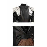 Final Fantasy VII Sephiroth Black Top Pants Full Set Suit Cosplay Costume Halloween Carnival Outfit