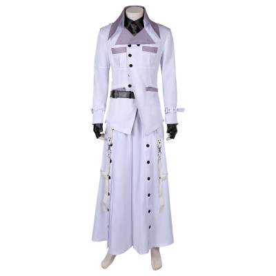 Final Fantasy VII Remake Rufus Shinra Full Set Suit Cosplay Costume Halloween Carnival Outfit