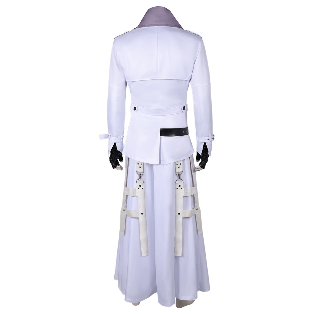 Final Fantasy VII Remake Rufus Shinra Full Set Suit Cosplay Costume Halloween Carnival Outfit