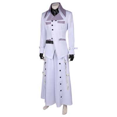 Final Fantasy VII Remake Rufus Shinra Full Set Suit Cosplay Costume Halloween Carnival Outfit