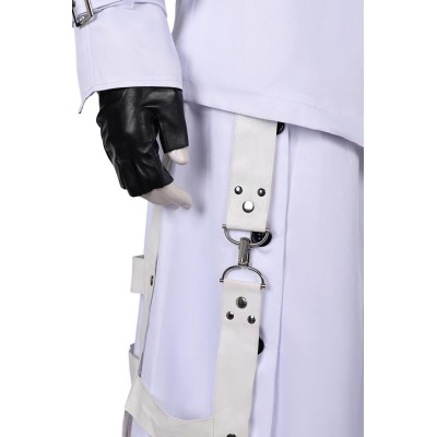 Final Fantasy VII Remake Rufus Shinra Full Set Suit Cosplay Costume Halloween Carnival Outfit