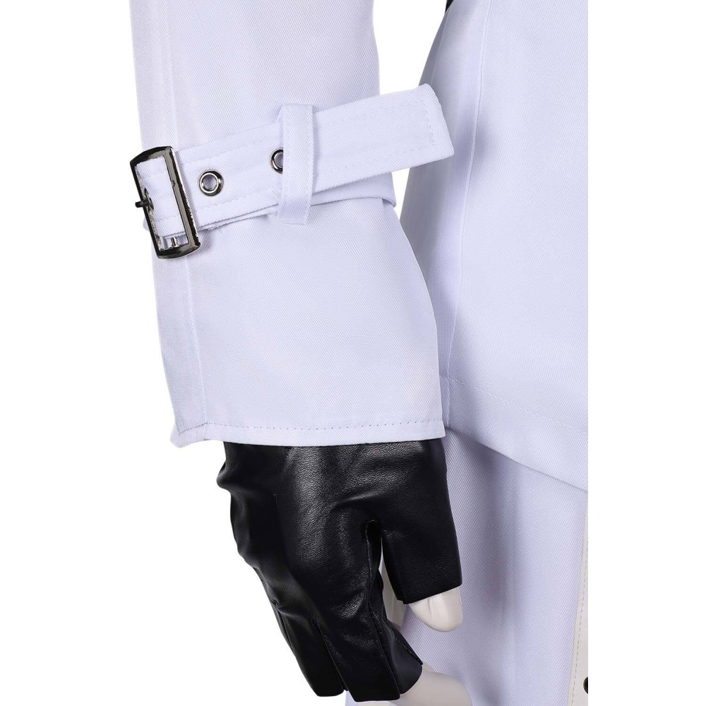 Final Fantasy VII Remake Rufus Shinra Full Set Suit Cosplay Costume Halloween Carnival Outfit