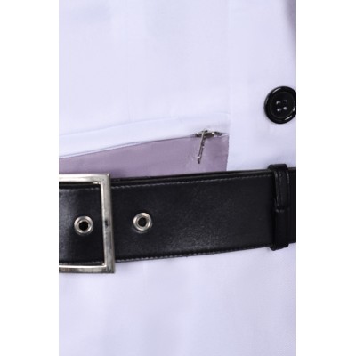 Final Fantasy VII Remake Rufus Shinra Full Set Suit Cosplay Costume Halloween Carnival Outfit