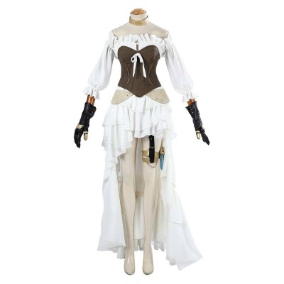 Final Fantasy VII Remake Ishgard Fullset Cosplay Costume Halloween Carnival Outfit