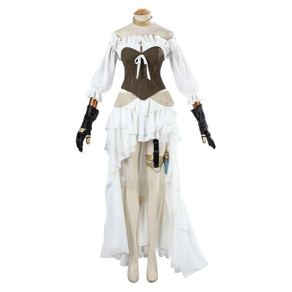 Final Fantasy VII Remake Ishgard Fullset Cosplay Costume Halloween Carnival Outfit