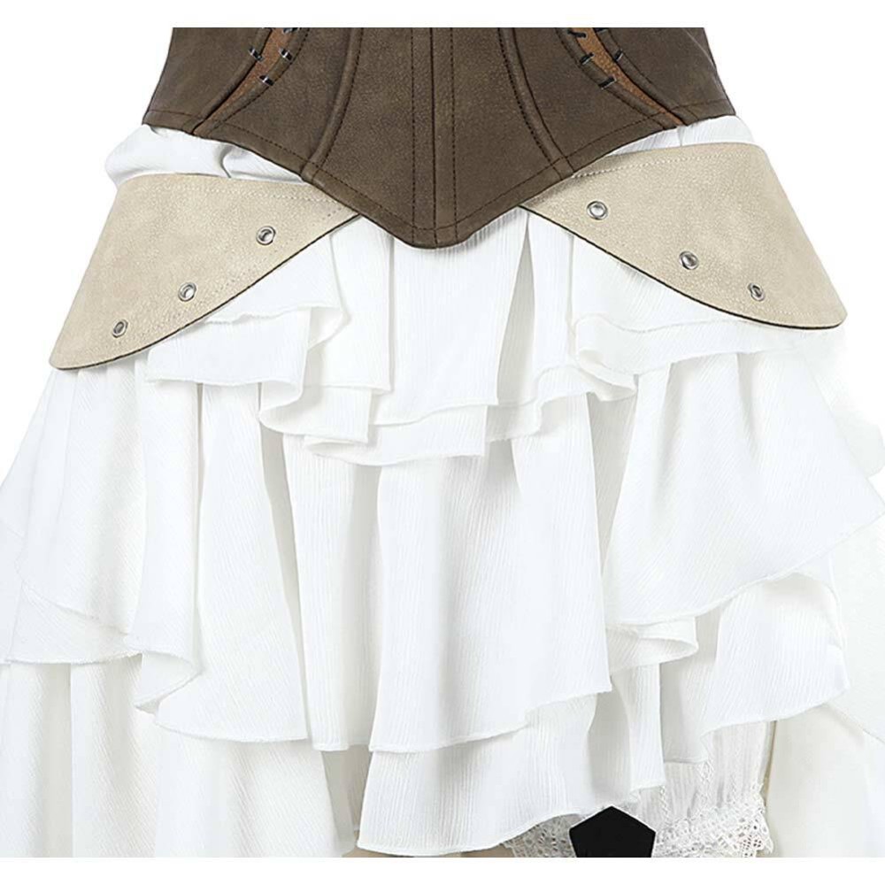 Final Fantasy VII Remake Ishgard Fullset Cosplay Costume Halloween Carnival Outfit