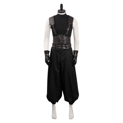 Final Fantasy VII Remake- Zack Suit Cosplay Costume Halloween Carnival Outfit