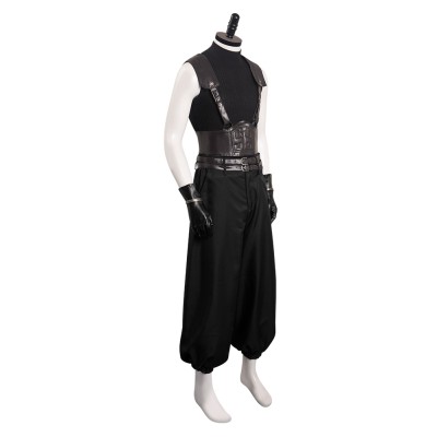 Final Fantasy VII Remake- Zack Suit Cosplay Costume Halloween Carnival Outfit