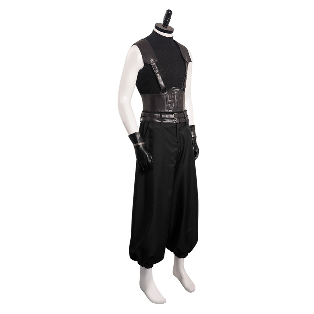 Final Fantasy VII Remake- Zack Suit Cosplay Costume Halloween Carnival Outfit