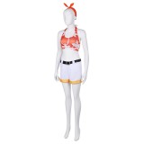 Final Fantasy VII Rebirth Yuffie Kisaragi Printed Bikini Set Swimsuit Suit Cosplay Costume Halloween Carnival Outfit