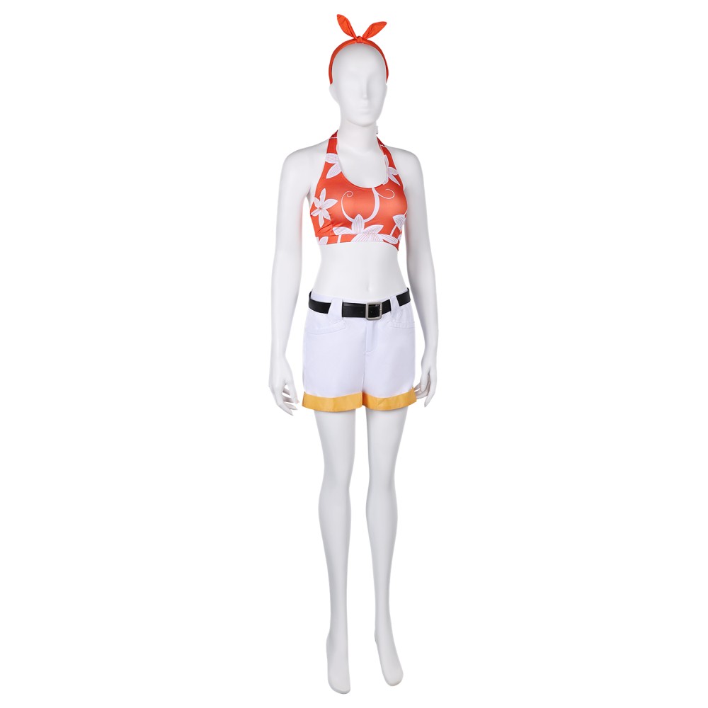 Final Fantasy VII Rebirth Yuffie Kisaragi Printed Bikini Set Swimsuit Suit Cosplay Costume Halloween Carnival Outfit