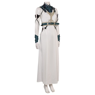 Final Fantasy VII Rebirth Aerith Gainsborough Gold Saucer Suit Cosplay Costume Halloween Carnival Outfit