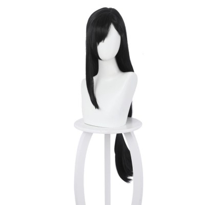 Final Fantasy VII FF7 Tifa Lockhart Wigs Heat Resistant Synthetic Hair Party Wigs Cosplay Costume Halloween Carnival