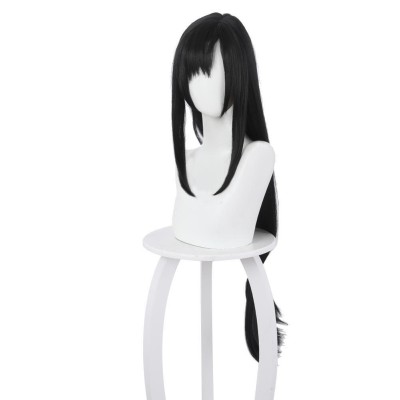 Final Fantasy VII FF7 Tifa Lockhart Wigs Heat Resistant Synthetic Hair Party Wigs Cosplay Costume Halloween Carnival