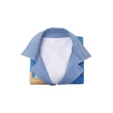 Final Fantasy VII Cloud Strife Cloud Chocobo Printed Blue Beach Shirt Suit Cosplay Costume Halloween Carnival Outfit