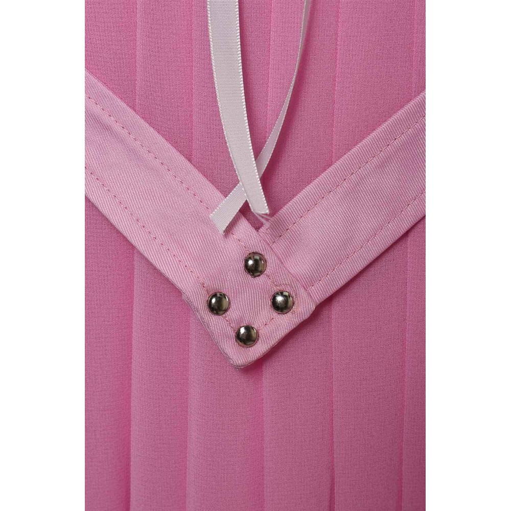 Final Fantasy VII Aerith Gainsborough Pink Dress With Shawl Suit Cosplay Costume Halloween Carnival Outfit