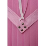 Final Fantasy VII Aerith Gainsborough Pink Dress With Shawl Suit Cosplay Costume Halloween Carnival Outfit