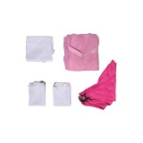 Final Fantasy VII Aerith Gainsborough Pink Dress With Shawl Suit Cosplay Costume Halloween Carnival Outfit