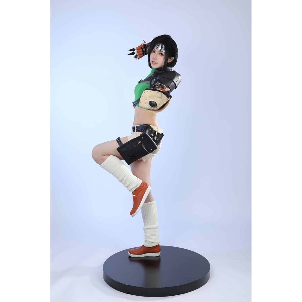 Final Fantasy VII: Remake Intergrade FF7 Yuffie Kisaragi Suit Cosplay Costume Halloween Carnival Outfit