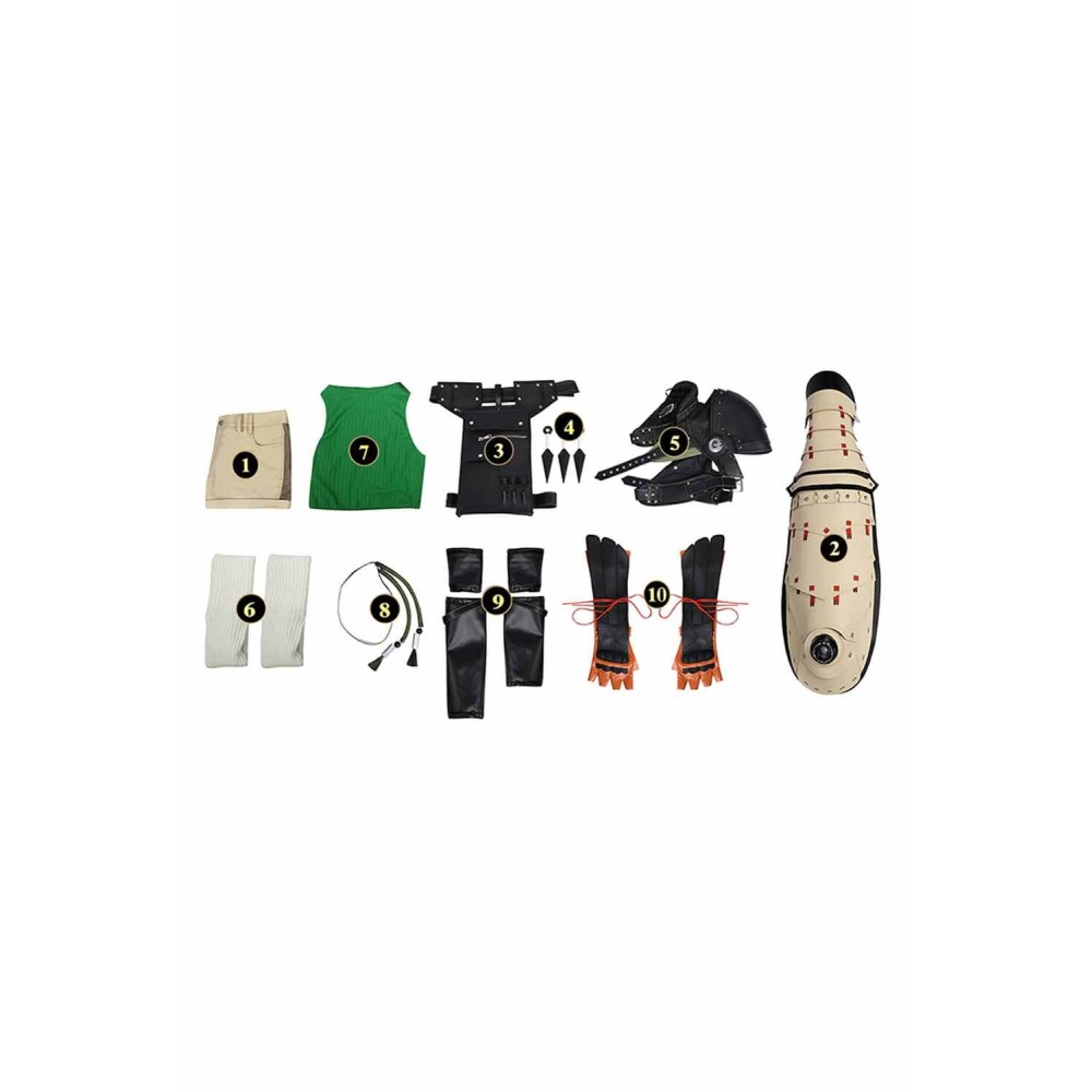 Final Fantasy VII: Remake Intergrade FF7 Yuffie Kisaragi Suit Cosplay Costume Halloween Carnival Outfit