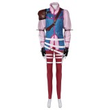 Final Fantasy VII: Rebirth FF7 Cissnei Blue Full Set Suit Cosplay Costume Halloween Carnival Outfit