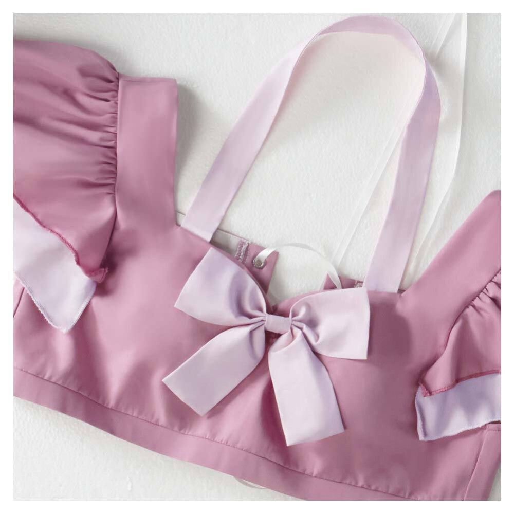 Final Fantasy VII: Rebirth Aerith Gainsborough Pink Cosplay Costume Halloween Carnival Outfit