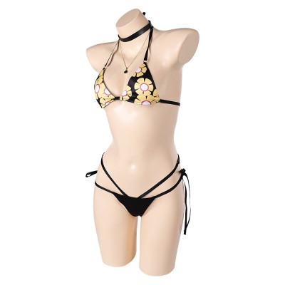 Final Fantasy Tifa Women Bikini Swimsuit Cosplay Costume Halloween Carnival Outfit