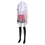 Final Fantasy Lightning Éclair Farron Pink Uniform Cosplay Costume Halloween Carnival Outfit