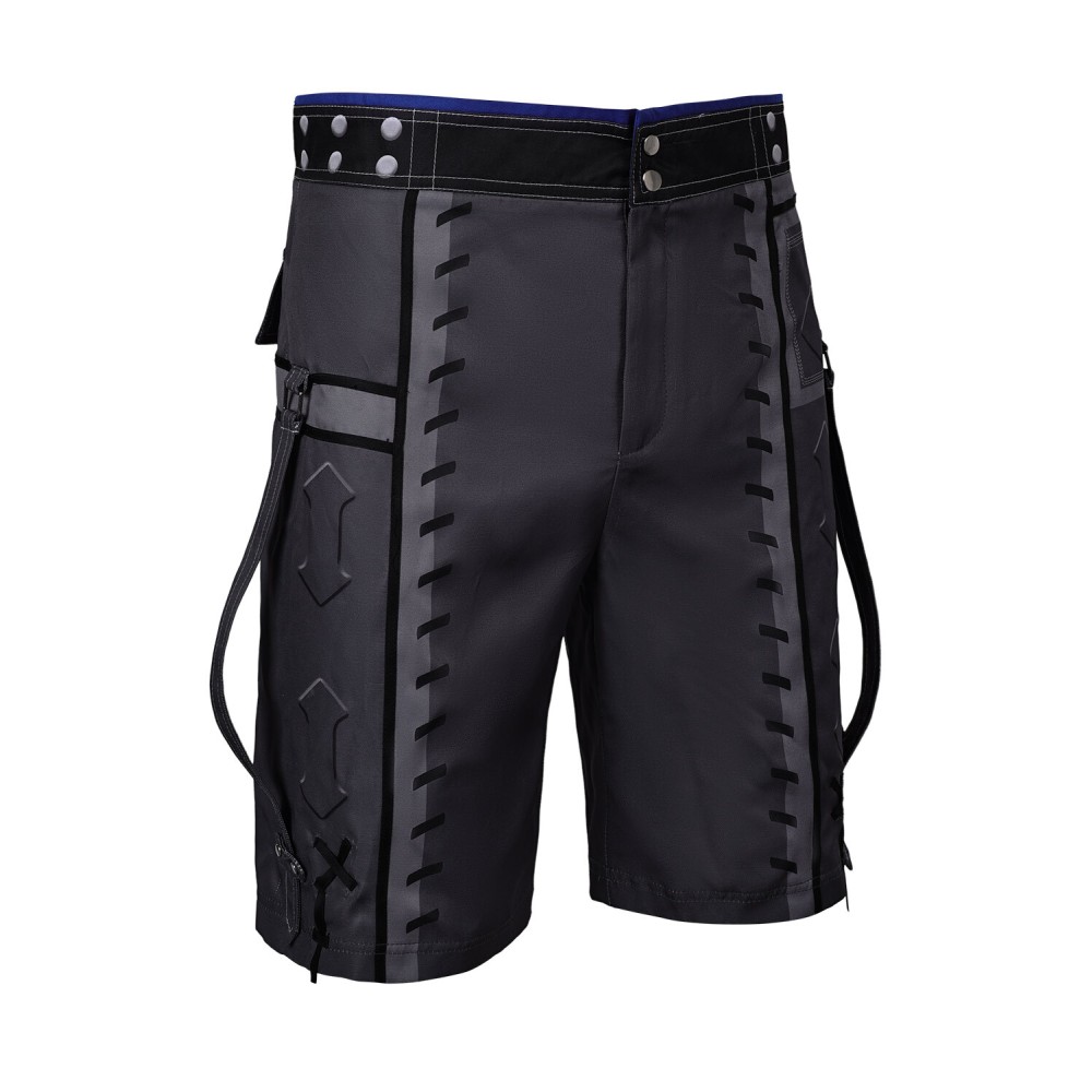 Final Fantasy Cloud Strife Shorts Pants Suit Cosplay Costume Halloween Carnival Outfit