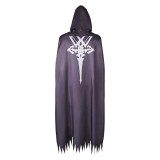 Final Fantasy 16 Clive Rosfield Grey Printed Cloak Cosplay Costume Halloween Carnival Outfit