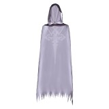 Final Fantasy 16 Clive Rosfield Grey Printed Cloak Cosplay Costume Halloween Carnival Outfit