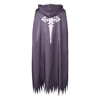 Final Fantasy 16 Clive Rosfield Grey Printed Cloak Cosplay Costume Halloween Carnival Outfit
