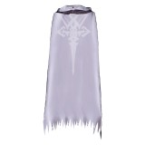 Final Fantasy 16 Clive Rosfield Grey Printed Cloak Cosplay Costume Halloween Carnival Outfit