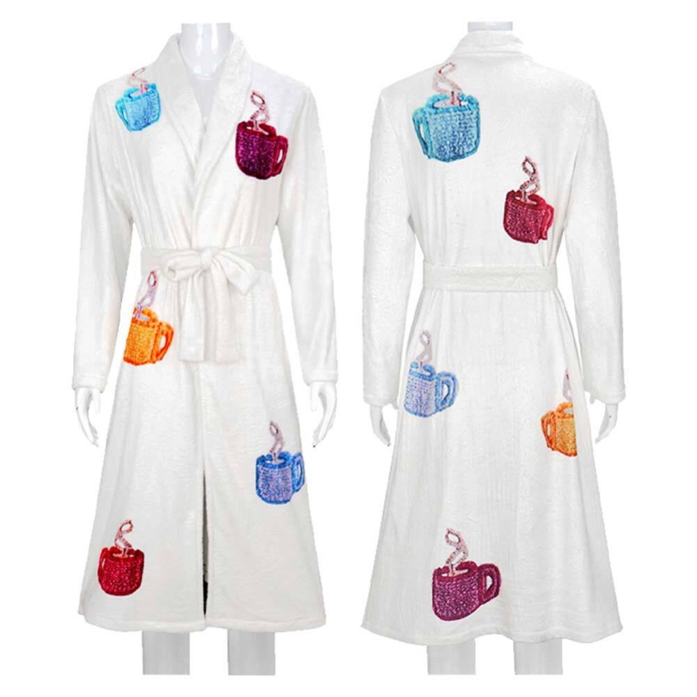 Fight Club Tyler Durden Men Bath Robe Party Cosplay Costume Halloween Carnival