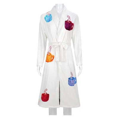 Fight Club Tyler Durden Men Bath Robe Party Cosplay Costume Halloween Carnival