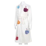 Fight Club Tyler Durden Men Bath Robe Party Cosplay Costume Halloween Carnival