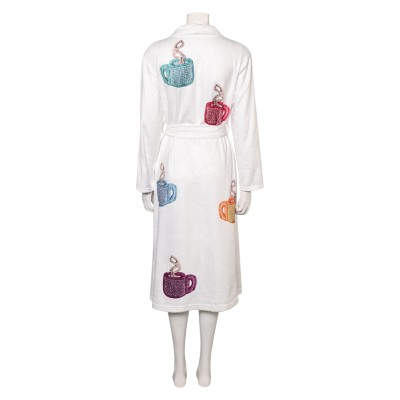 Fight Club The Narrator White Bathrobe Cosplay Costume Halloween Carnival Outfit