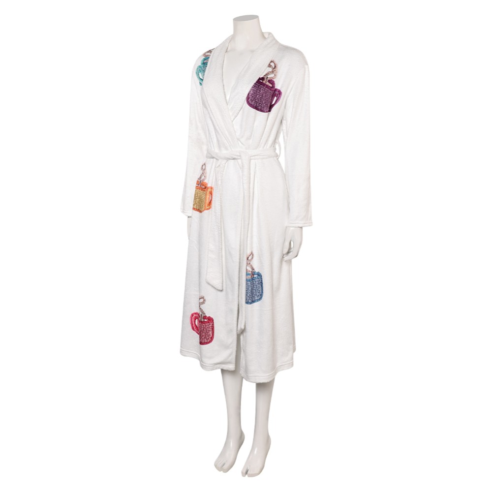 Fight Club The Narrator White Bathrobe Cosplay Costume Halloween Carnival Outfit